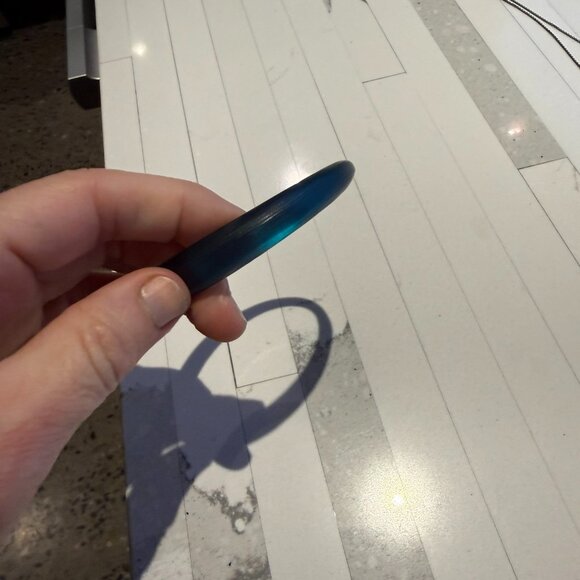 Alexis Bittar Lucite Skinny Bangle – Blue - Picture 1 of 4